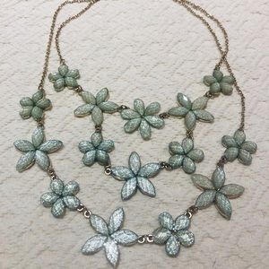 Jewelry - 5/$30 Gorgeous Tame Teal Floral Necklace Jewelry - 5/$30 Gorgeous Tame Teal Floral Necklace